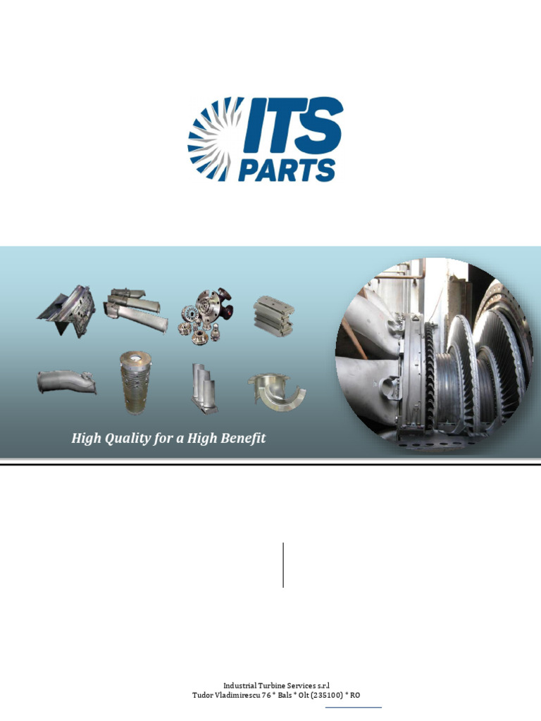 ITS Parts. Profile Catalogue | PDF | Turbine | Propulsion