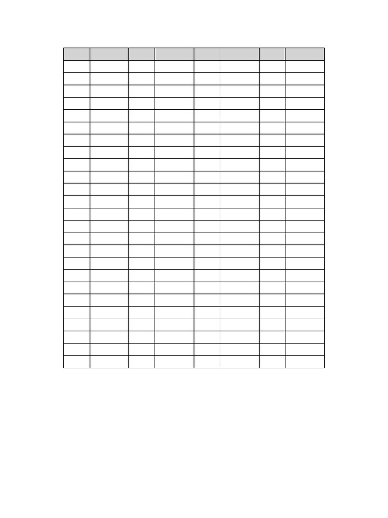 Number Check Sheet 1 To 100 | PDF