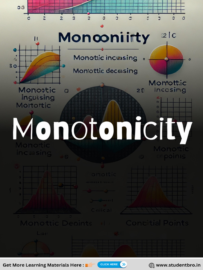 69490ad0881d9 20. Monotonicity PDF | PDF