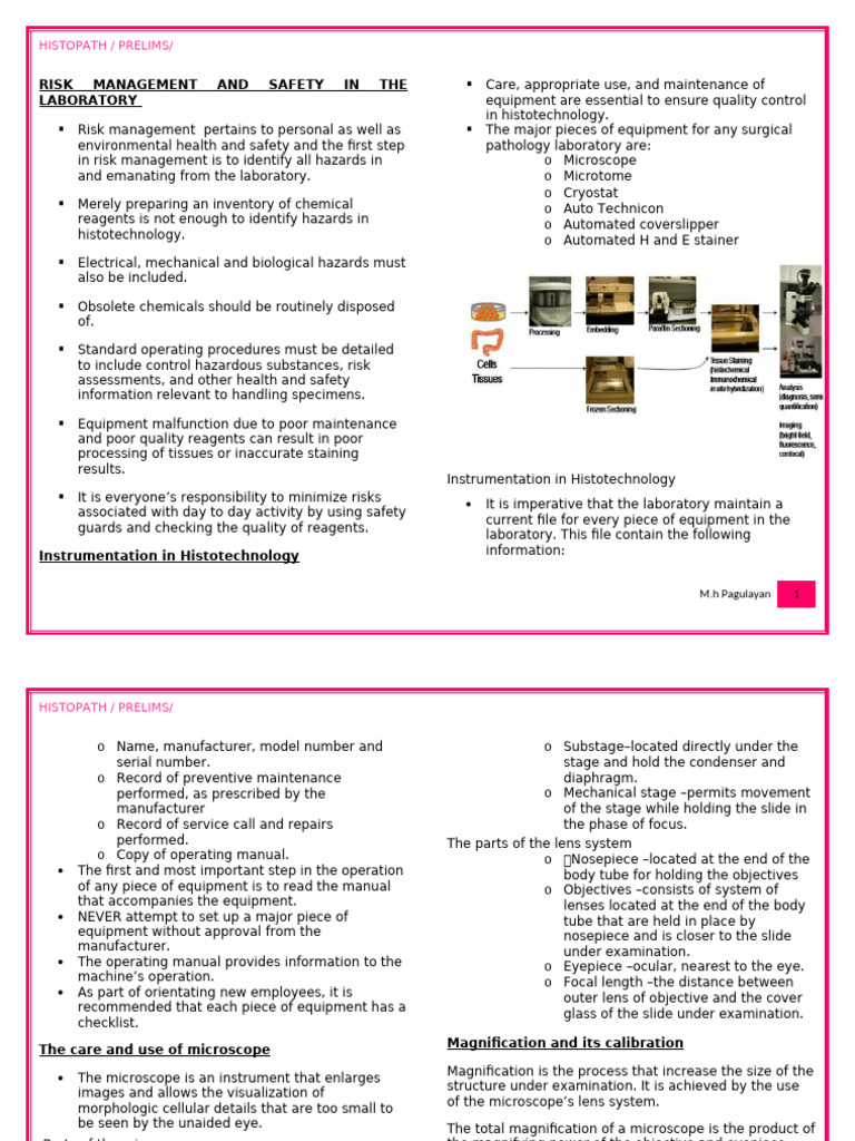 Risk Management and Safety in The Laboratory | PDF | Angular Resolution
