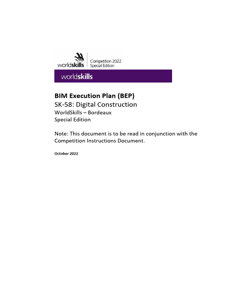 BIM Execution Plan | PDF | Building Information Modeling