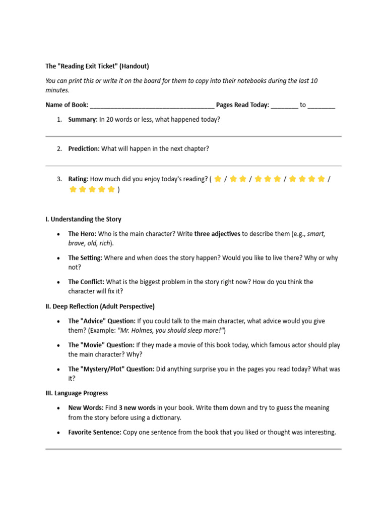 Reading Period Reflection | PDF
