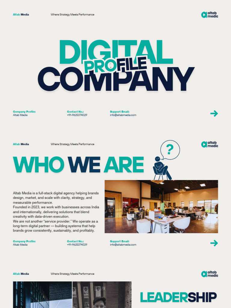 Altab Media - Company Profile 2026 | PDF | Search Engine Optimization ...
