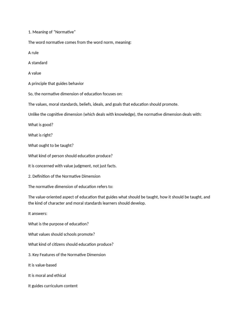 Meaning of Dimension | PDF