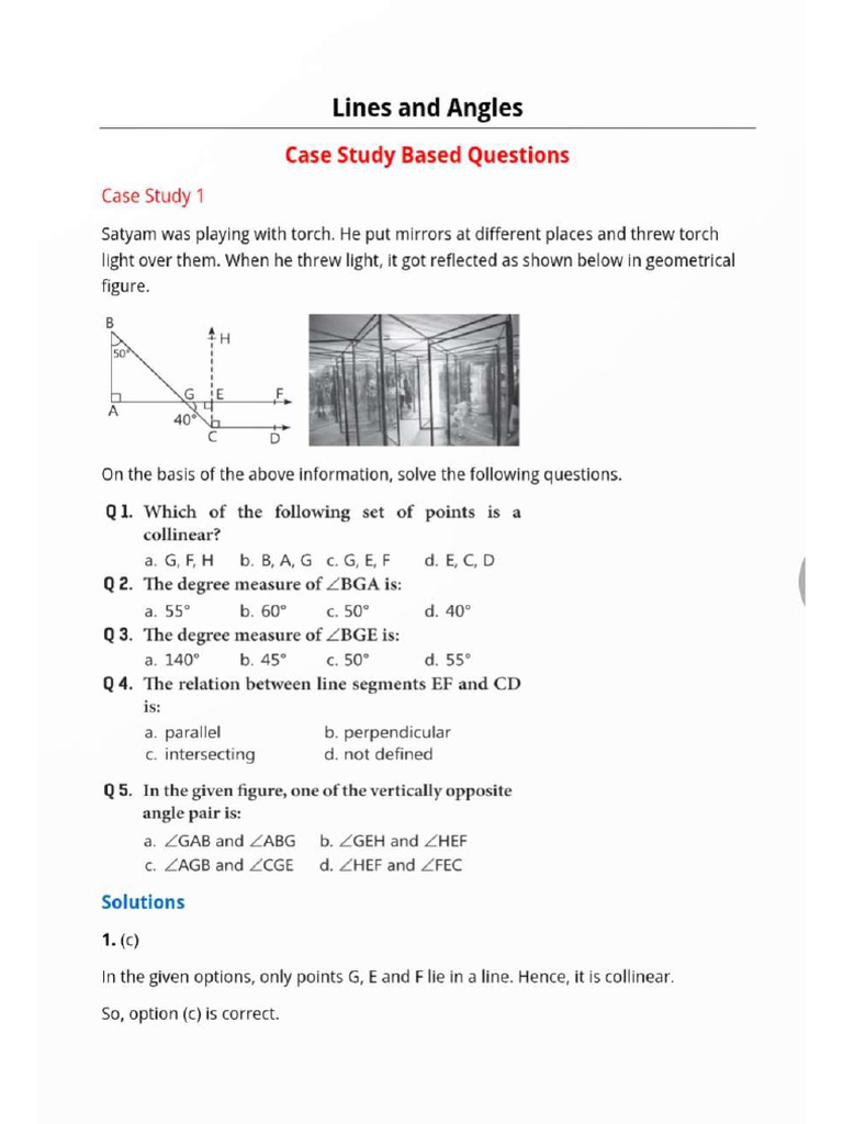 Case Based Questions CH 6 - Organized | PDF