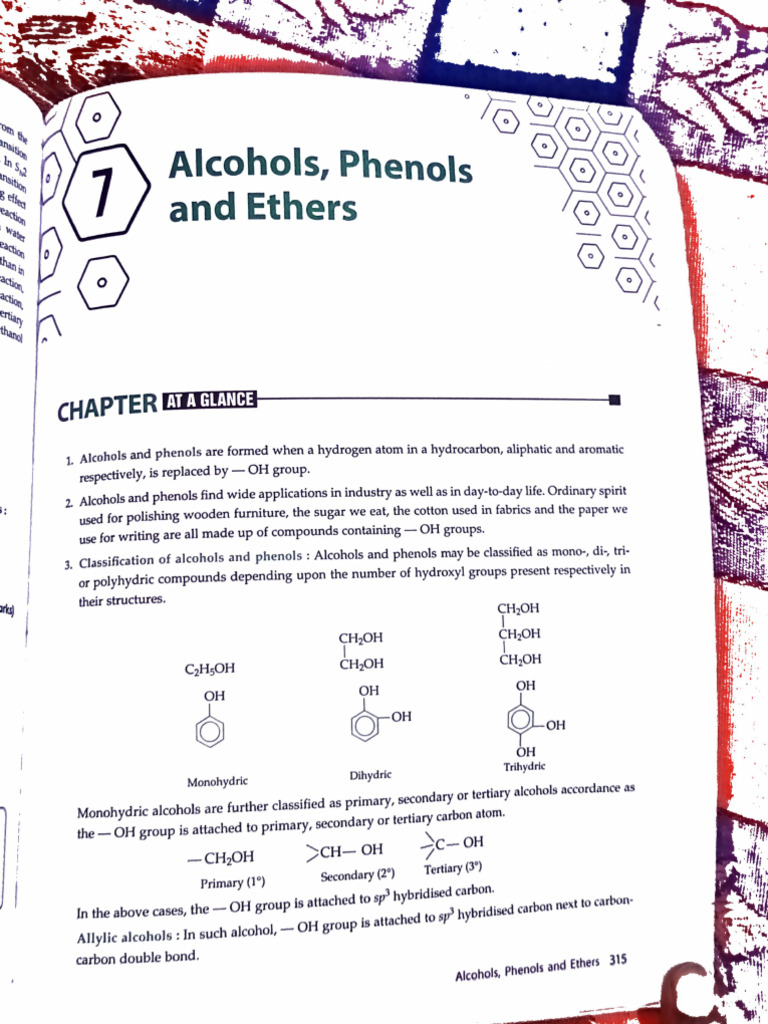 Alcohol Phenol and Ethers Question Bank | PDF
