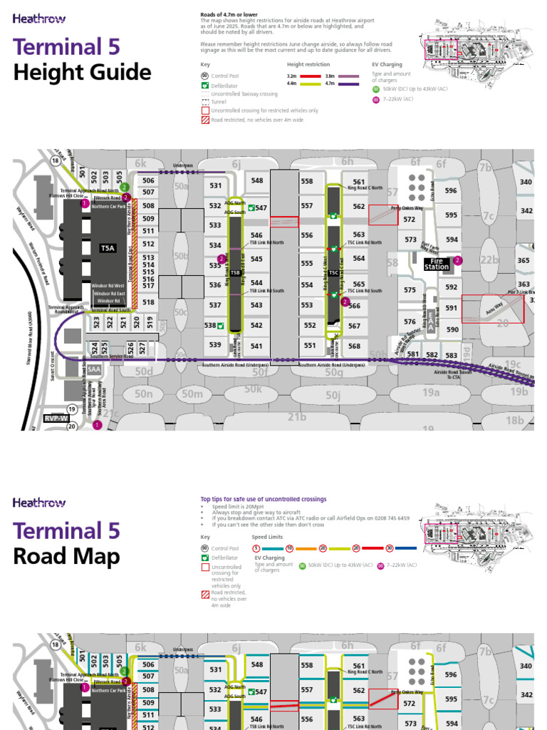 0000 Heathrow Road Map Zcard 297x262-50 V9 Hatched R68 | PDF | Transport