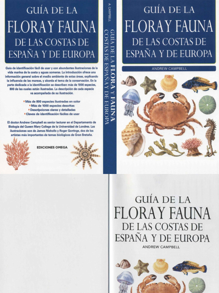 Fauna y Flora de Las Costas de España | PDF