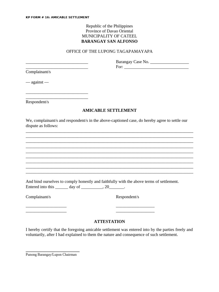 KP Form 16 | PDF