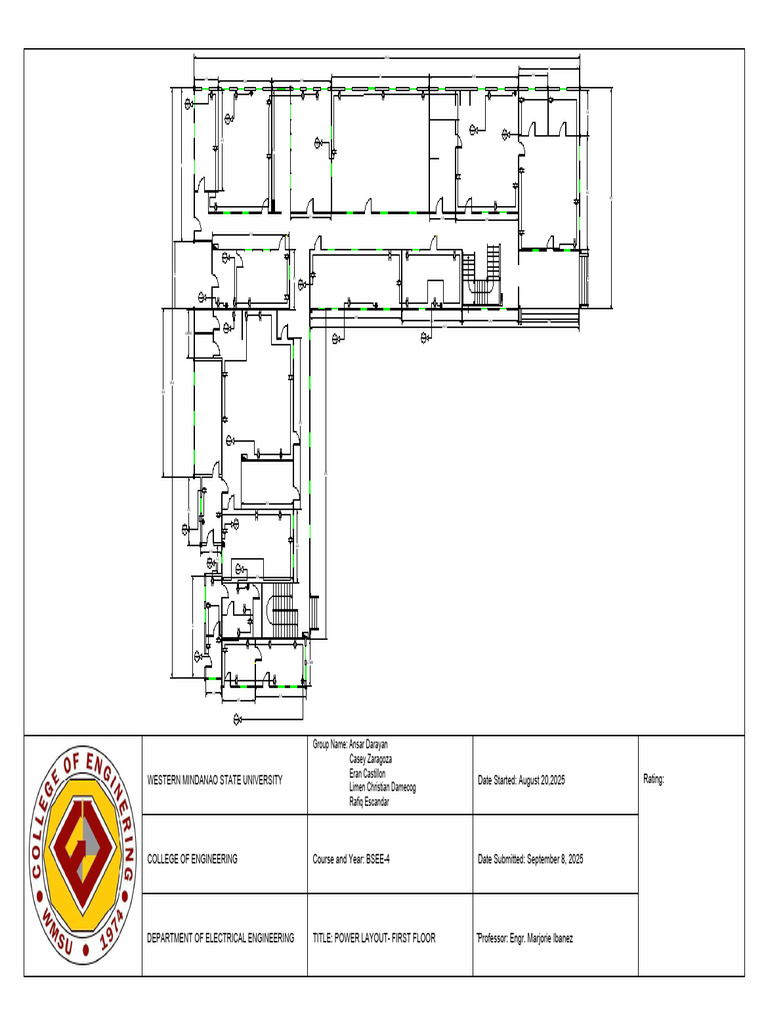 Final Power Layout First Floor | PDF