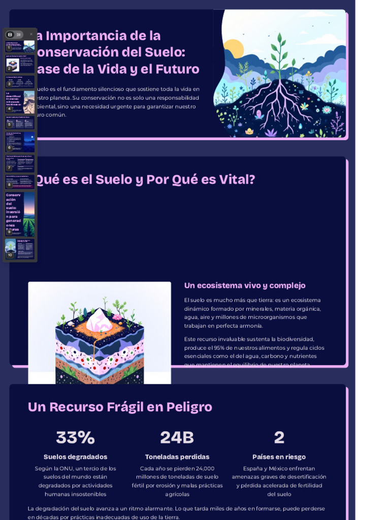 La Importancia de La Conservación Del Suelo_ Base de La Vida y El ...