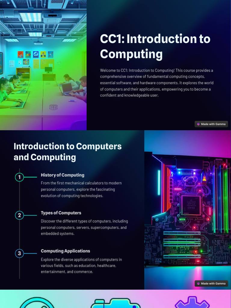 CC1-Module 2&3 Software&Hardware | PDF | Computer Hardware | Operating ...