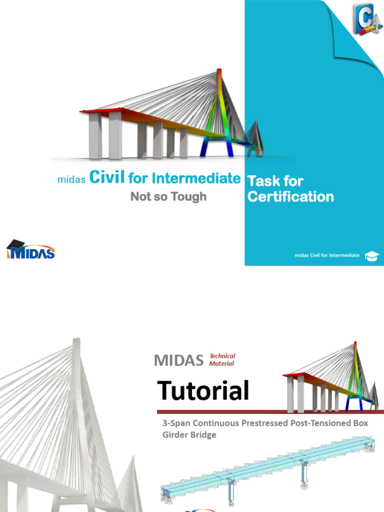PSC Box Girder Midas | PDF | Bridge | Concrete