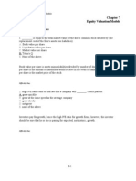 8a.equity Valuation Models - Text Bank (1) - Solution