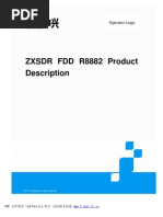 ZXSDR FDD R8882 Product Description