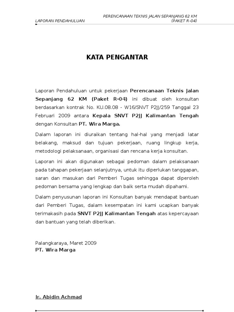 Paket R 04 Laporan Pendahuluan