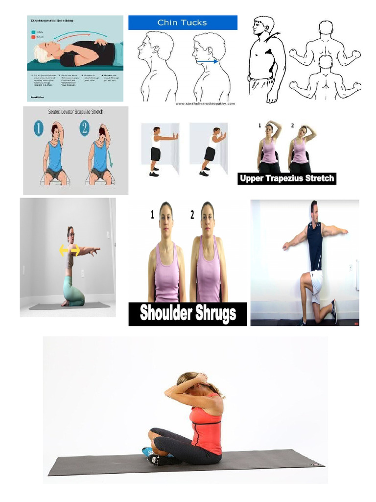 Exercises For Cervical | PDF