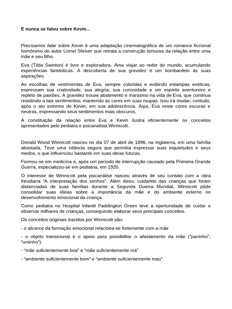 Módulo 16 - Psicanálise | PDF | Psicanálise | Gravidez