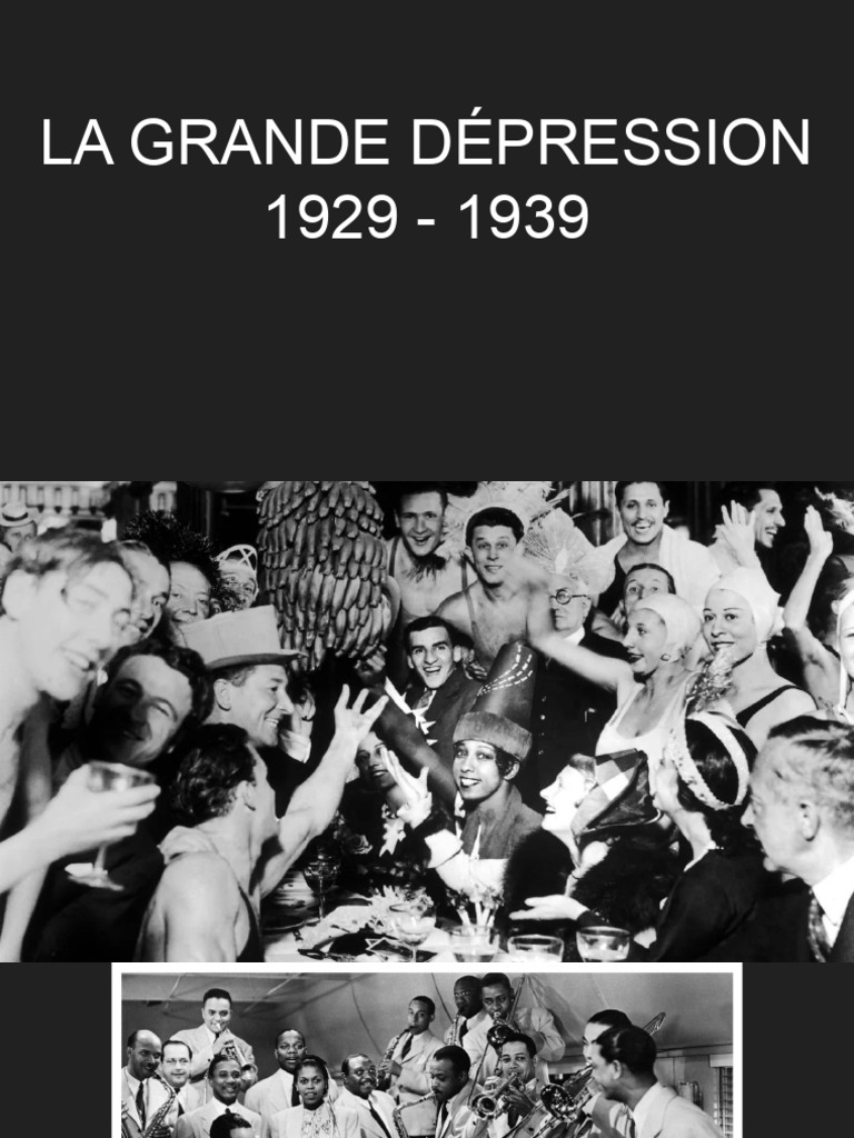 La Grande Dépression - 1929 - 1939 - Google Slides | PDF | Crise ...