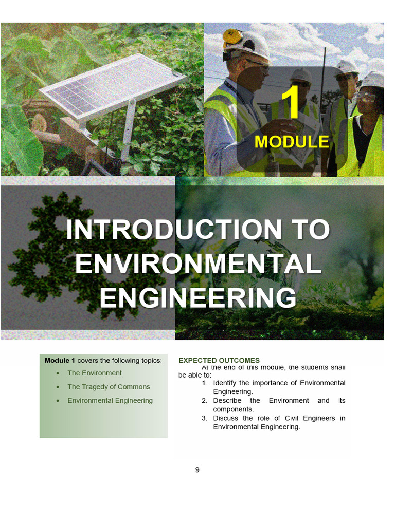 Module 1 Envi 1 | PDF | Natural Environment | Waste Management