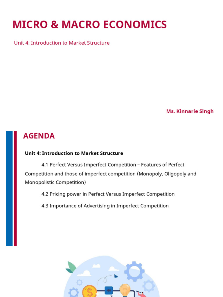 Unit IV - Introduction To Market Structure | PDF | Market Power | Monopoly