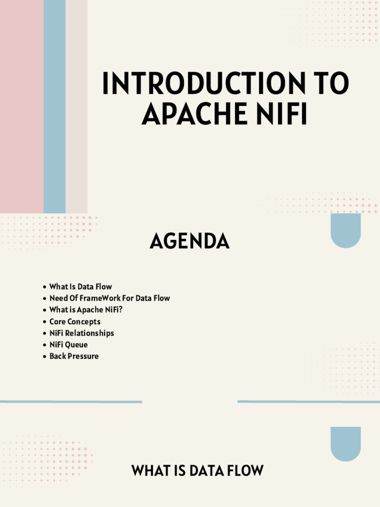 Introduction To Apache Nifi | PDF