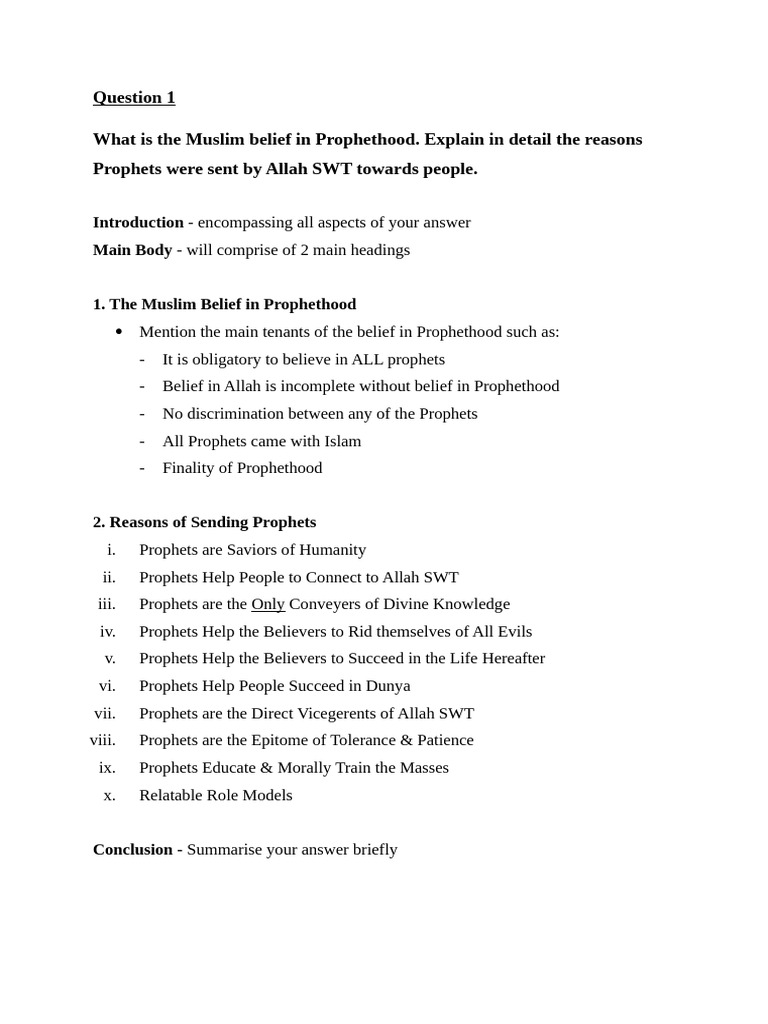 Key 1 - IslamiatEnglish | PDF | Prophets And Messengers In Islam | Muhammad