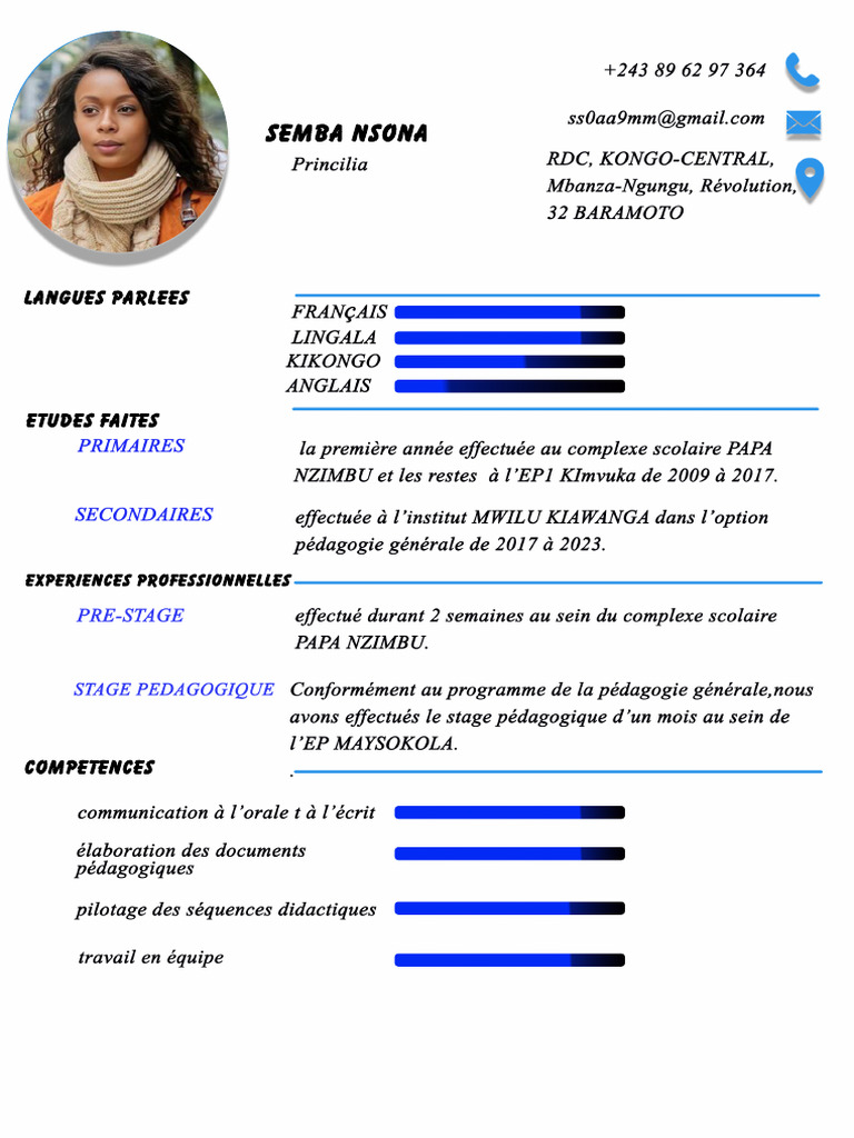 CV Ste - Copie | PDF