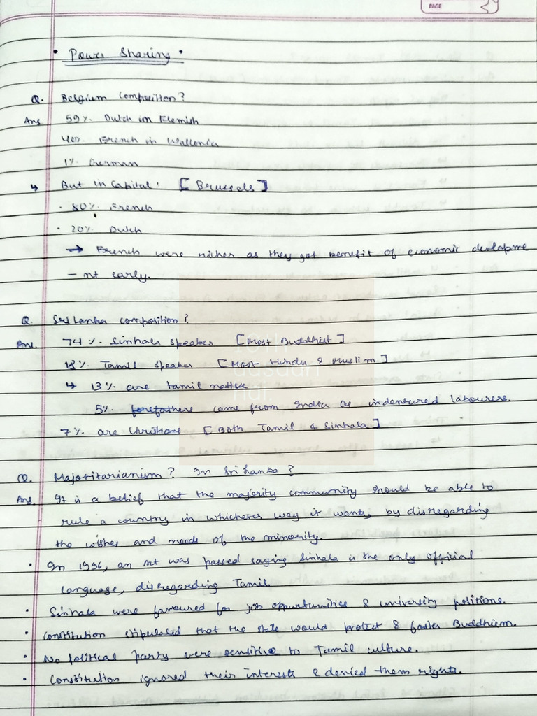 SST Civicsnotes | PDF