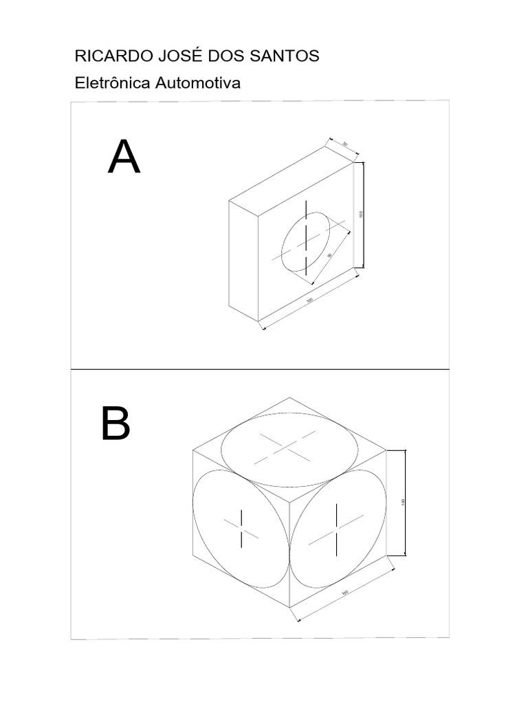 AutoCad A - B-Model | PDF
