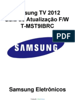 Guia de Atualização SW T-MST9IBRC - Samsung TV 2012