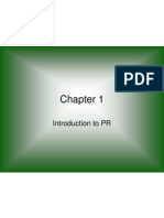 Chapter 1 Introduction To PR