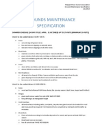 Grounds Maintenance Specification - Jul 2012