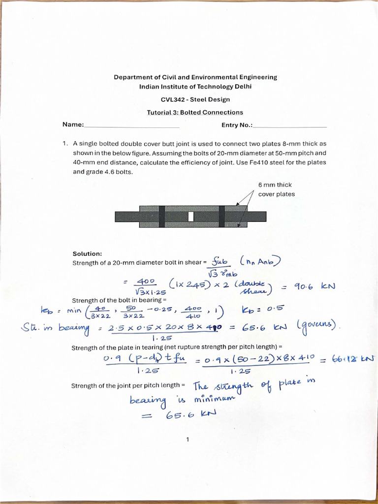 Tutorial 3 - Solutions | PDF