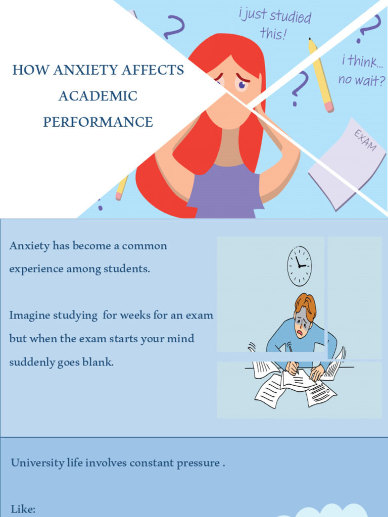 How Anxiety Affects Academic Performance | PDF
