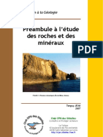 Préambule À L'étude Des Roches Et Des Minéraux