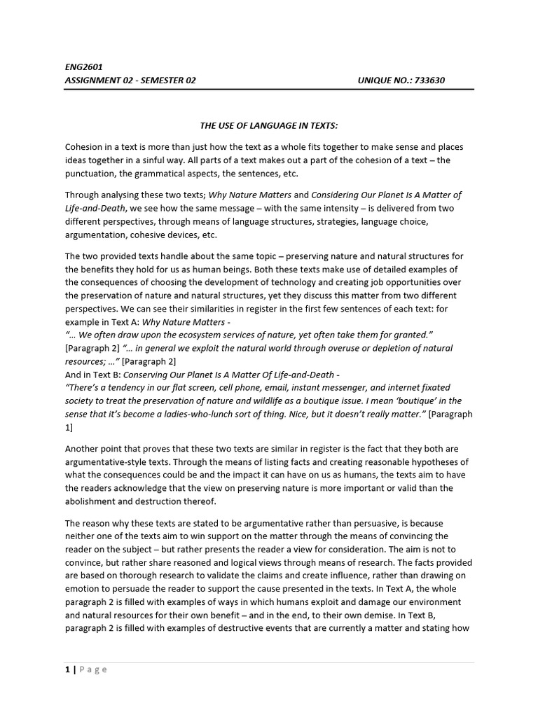 Assignment 02 | PDF | Feeling | English Language
