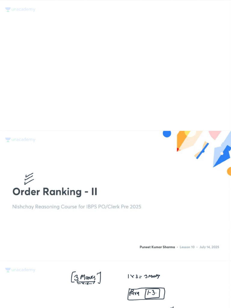 Order Ranking II With Anno | PDF