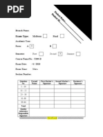 Final Exam T209B 2009 2010 FormA Answer