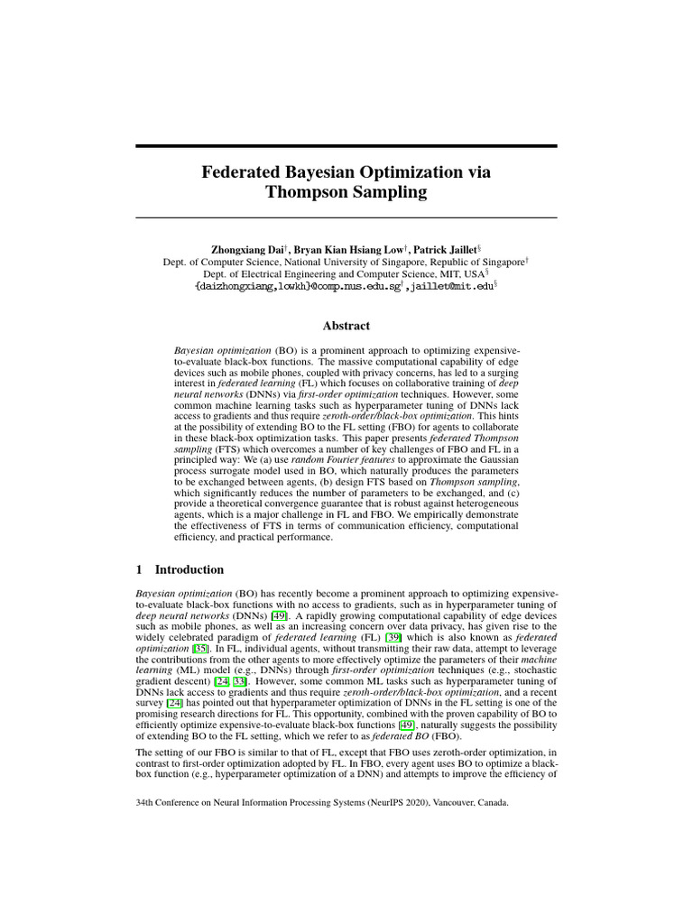 Federated Learning | PDF | Deep Learning | Applied Mathematics