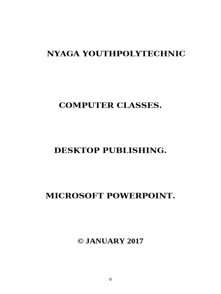 Microsoft Powerpoint Notes. | PDF | Microsoft Power Point | Computing