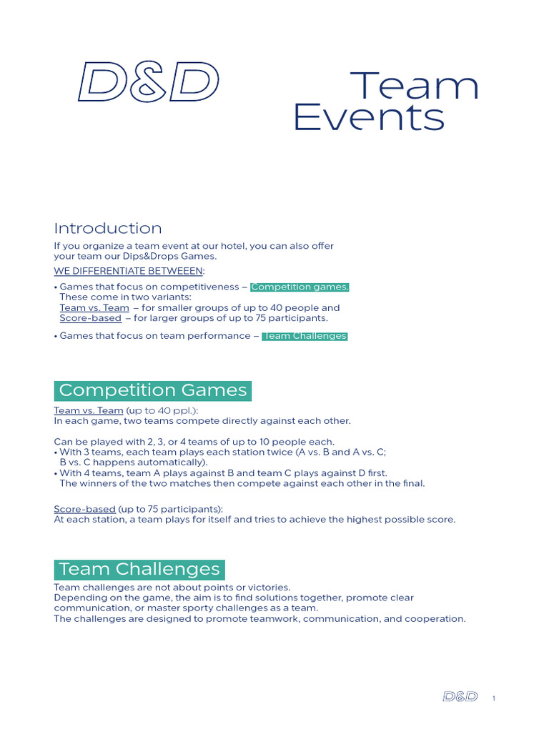 DD Team Events 2026 en | PDF | Ball Games | Sports