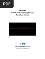 MS100B MBB PV Cell Stringer Specs | PDF | Soldering | Belt (Mechanical)
