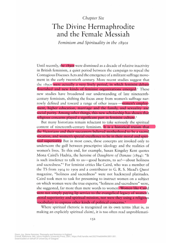 12 6 The Divine Hermaphrodite and The Female Messiah Feminism and ...
