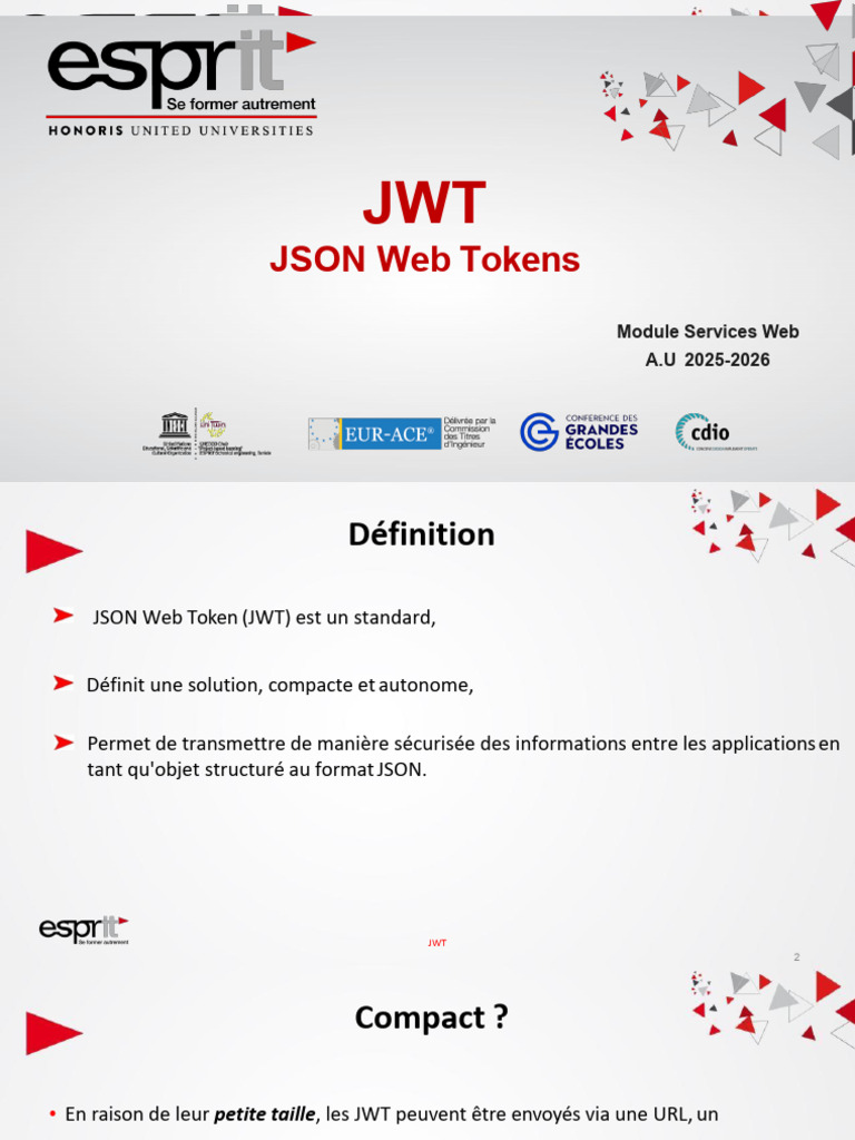 Support JWT | PDF | Informatique