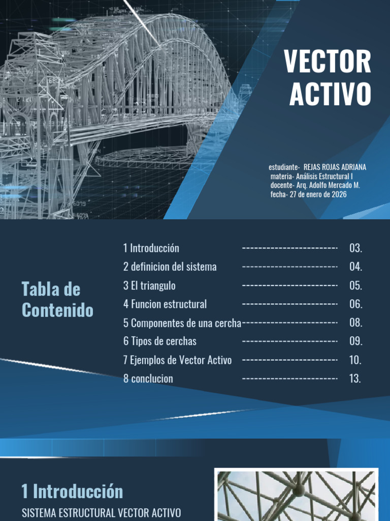 Rejas Rojas Adriana - Vector Activo | PDF | Braguero | Ingeniería ...