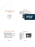 Introduction To Computer Graphics Applications