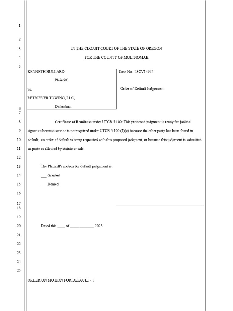 Stamped Document For Order | PDF
