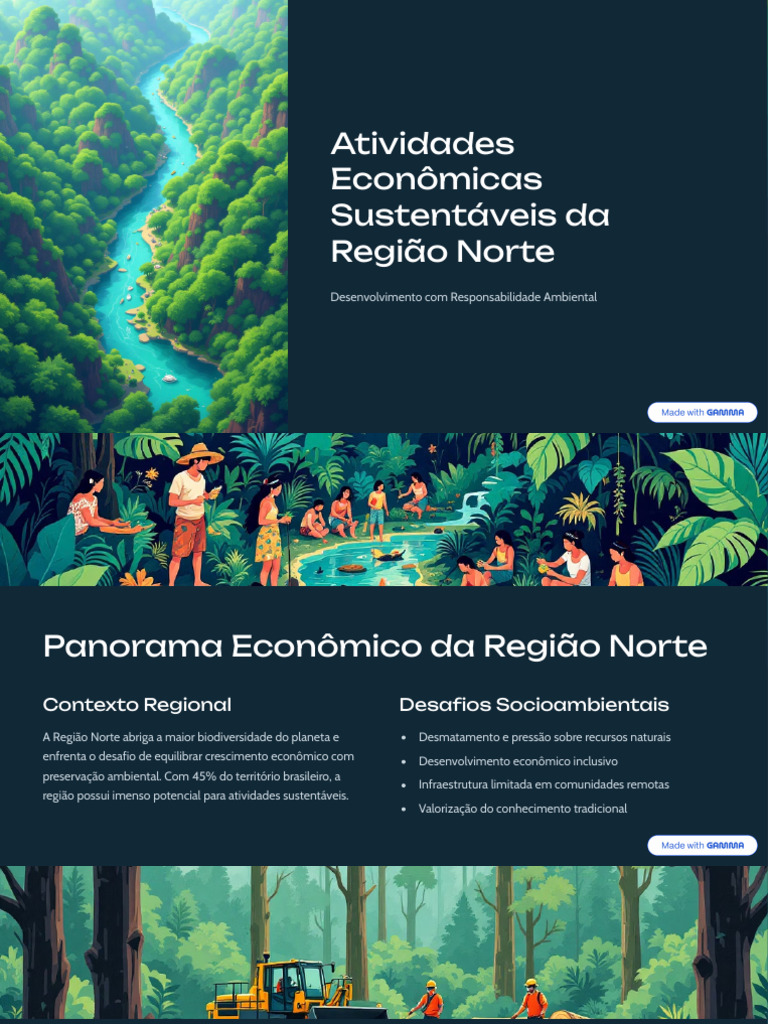 Atividades Economicas Da Regiao Norte | PDF | Agricultura ...