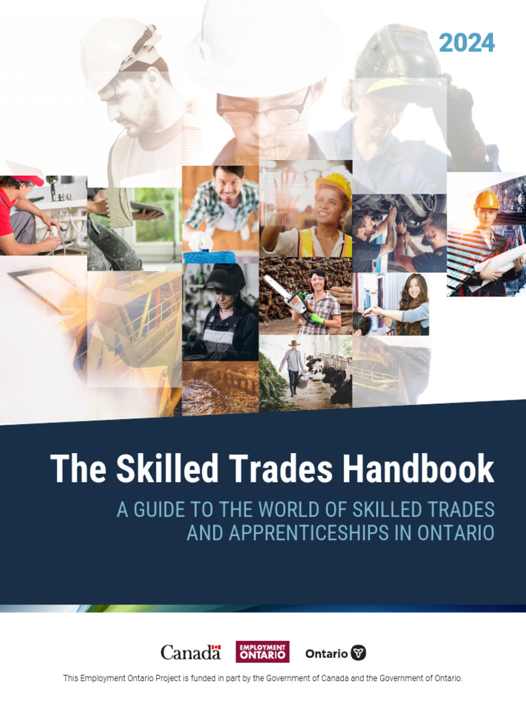 Skilled Trades Handbook Final March 25 English | PDF | Apprenticeship ...